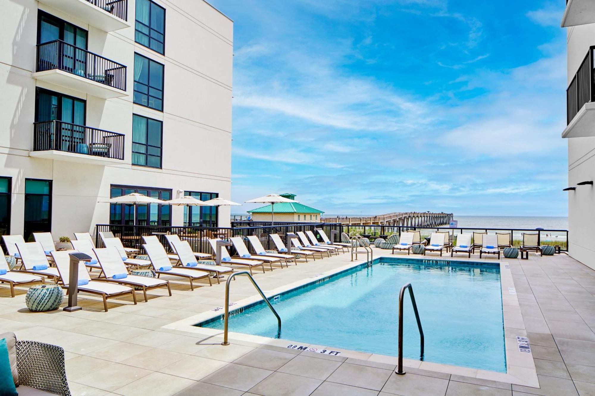 Springhill Suites By Marriott Jacksonville Beach Oceanfront Eksteriør bilde