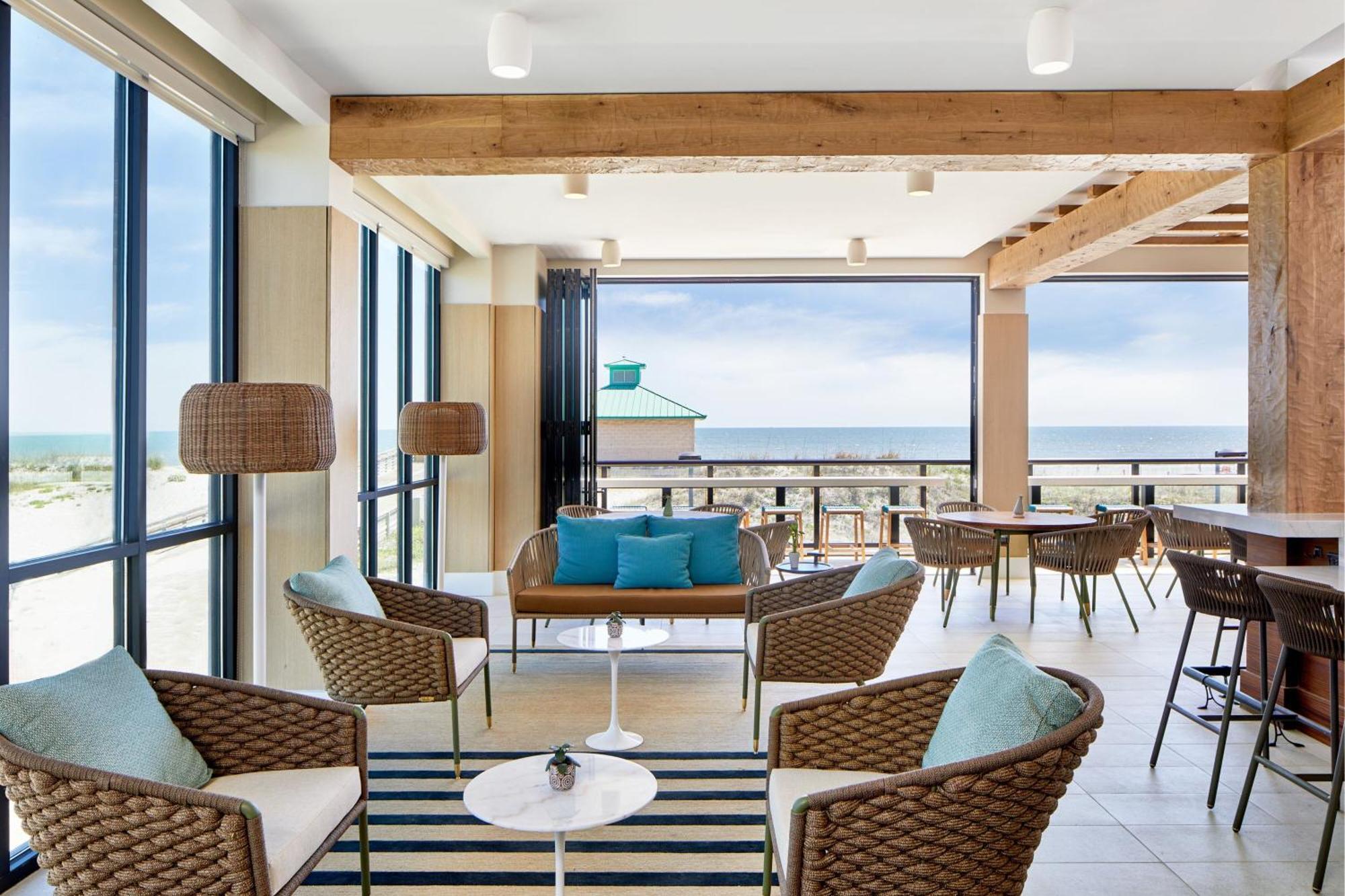 Springhill Suites By Marriott Jacksonville Beach Oceanfront Eksteriør bilde